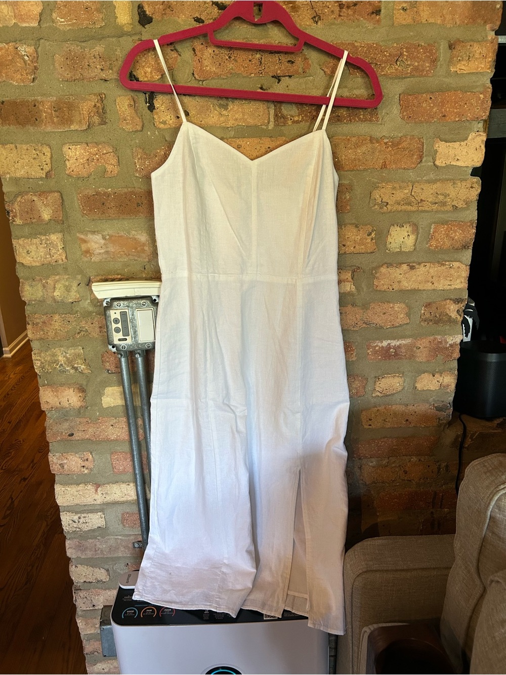 New with tags J. Crew White Smocked Strapless Dress